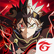 黑色五叶草魔法帝之道_logo