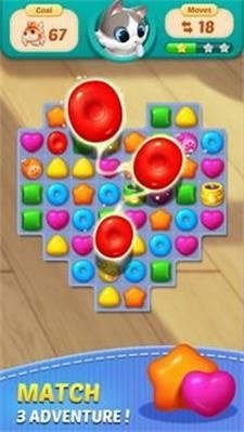 猫匹配Cat Match Free Puzzle Game0