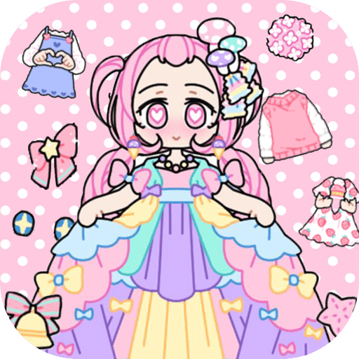 公主风换装女孩_logo