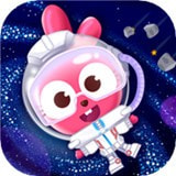 泡泡小镇宇宙飞船太空射击_logo