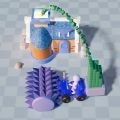 采石模拟机器(Stone Grinder 3D)_logo